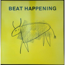 BEAT HAPPENING Crashing Through +3 (53rd & 3rd – AGARR 15T) UK 1988 12" EP (Indie Rock)